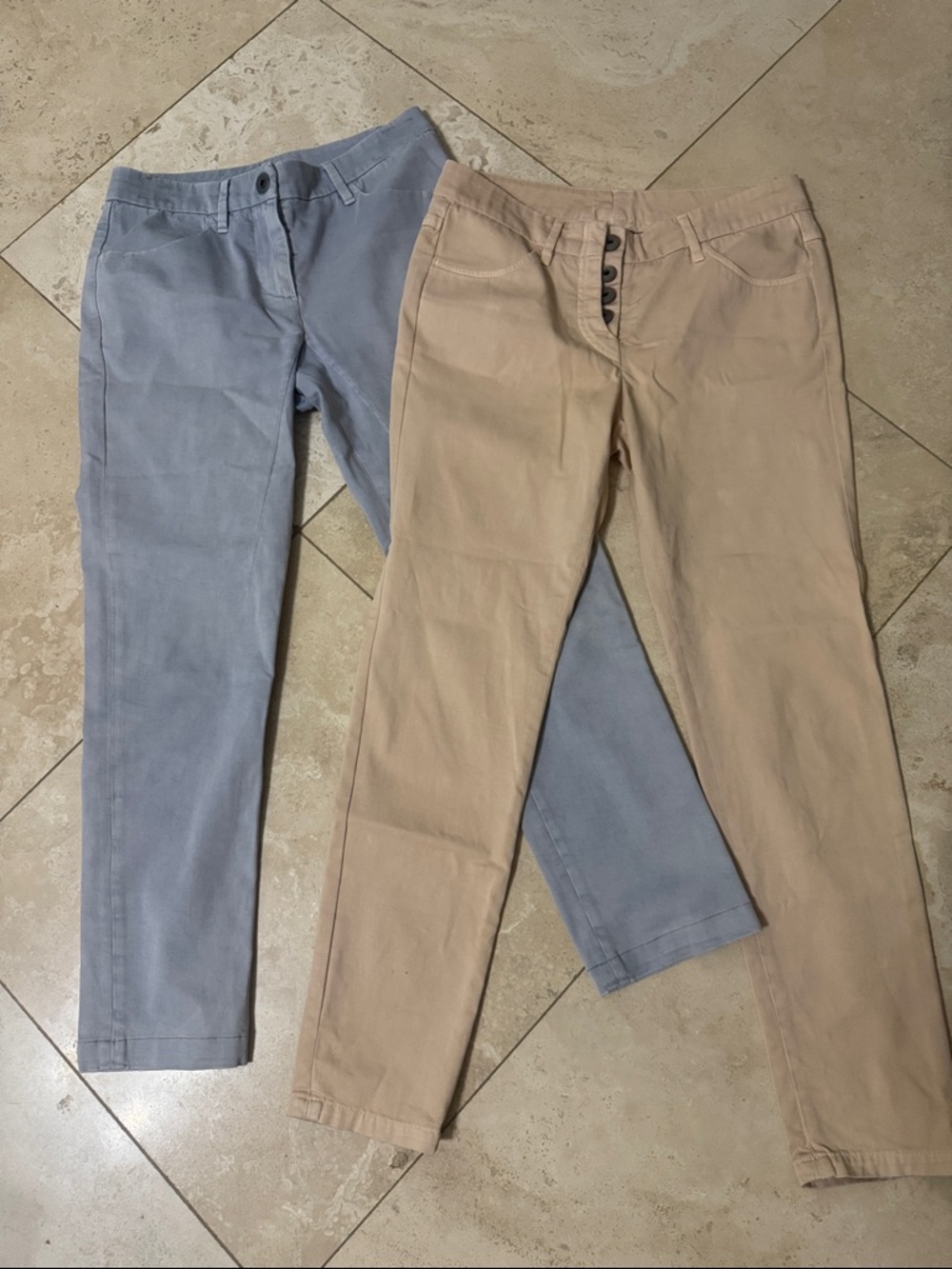 Brunello Cucinelli Slim Button-Fly Skinny Jeans set